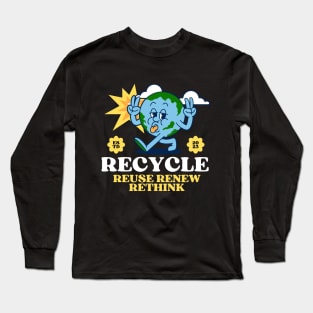 Rethinking Recycle Reuse Renew Long Sleeve T-Shirt